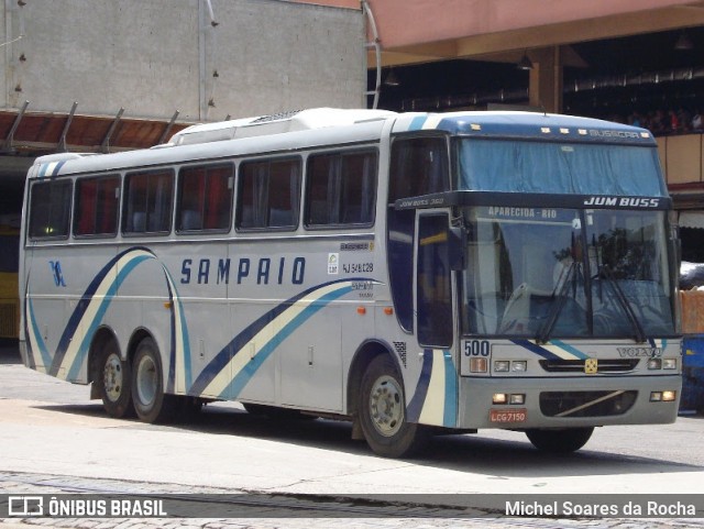 Viação Sampaio 500 na cidade de Rio de Janeiro, Rio de Janeiro, Brasil, por Michel Soares da Rocha. Número da foto: #13152124.