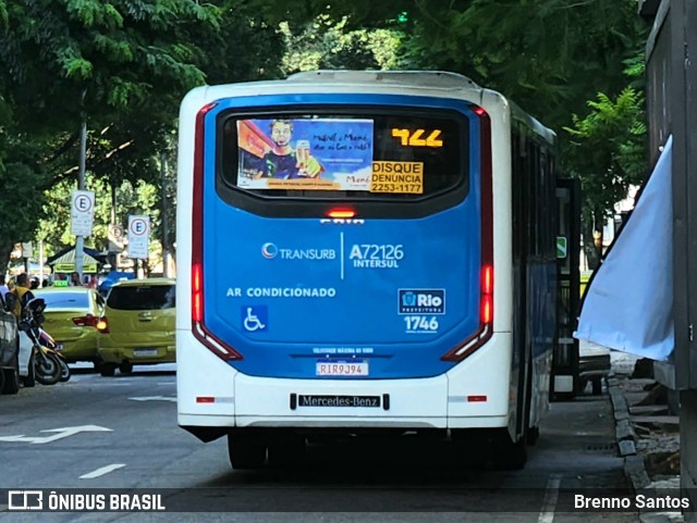 Transurb A72126 na cidade de Rio de Janeiro, Rio de Janeiro, Brasil, por Brenno Santos. Número da foto: #13150972.