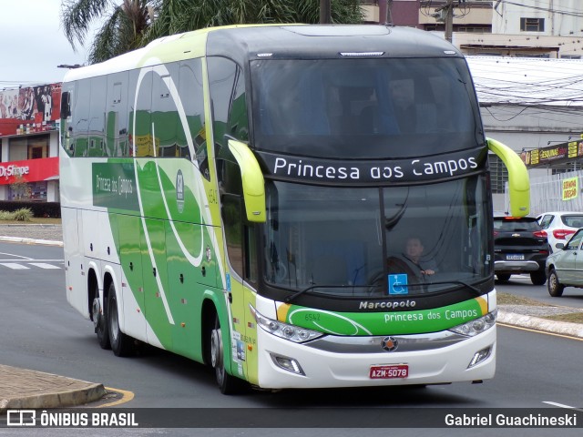 Expresso Princesa dos Campos 6542 na cidade de Ponta Grossa, Paraná, Brasil, por Gabriel Guachineski. Número da foto: #13153780.