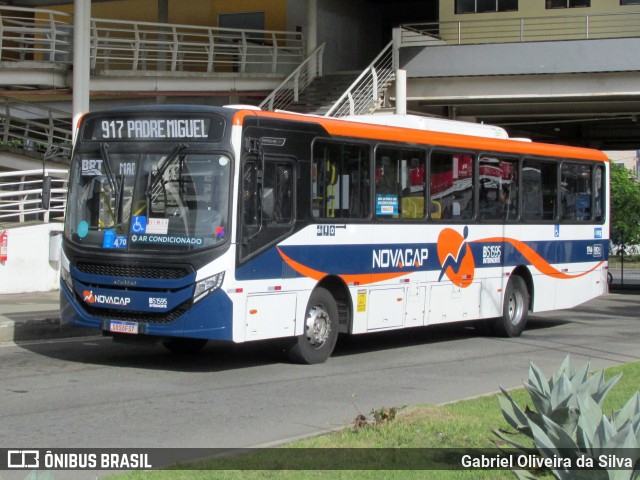 Viação Novacap B51595 na cidade de Rio de Janeiro, Rio de Janeiro, Brasil, por Gabriel Oliveira da Silva. Número da foto: #13153662.