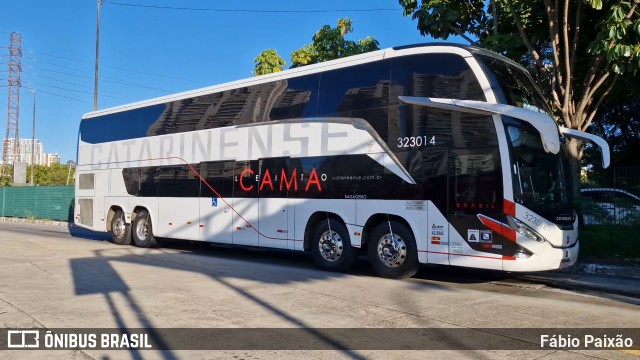 Auto Viação Catarinense 323014 na cidade de São Paulo, São Paulo, Brasil, por Fábio Paixão. Número da foto: #13151318.