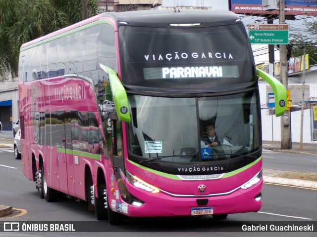 Viação Garcia 86019 na cidade de Ponta Grossa, Paraná, Brasil, por Gabriel Guachineski. Número da foto: #13153713.