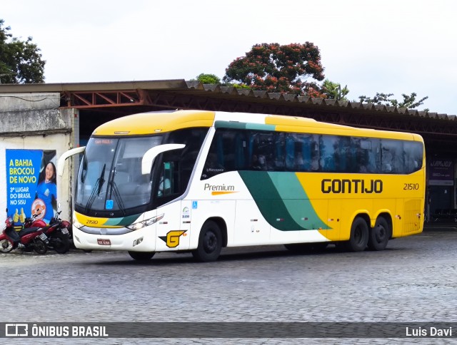 Empresa Gontijo de Transportes 21510 na cidade de Vitória da Conquista, Bahia, Brasil, por Luis Davi. Número da foto: #13153321.