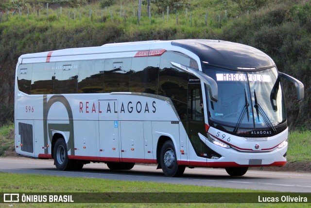 Real Alagoas de Viação 596 na cidade de Muriaé, Minas Gerais, Brasil, por Lucas Oliveira. Número da foto: #13151926.