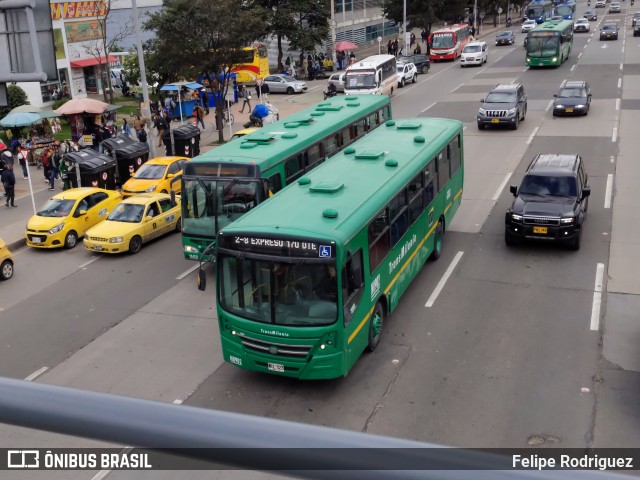 Consorcio Express S.A.S. - Transmilenio N0902 na cidade de Bogotá, Colômbia, por Felipe Rodriguez. Número da foto: #13151048.