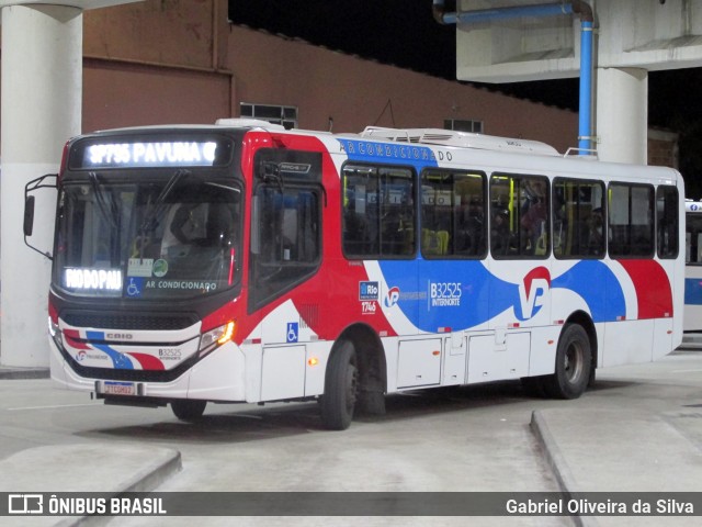Viação Pavunense B32525 na cidade de Rio de Janeiro, Rio de Janeiro, Brasil, por Gabriel Oliveira da Silva. Número da foto: #13153722.