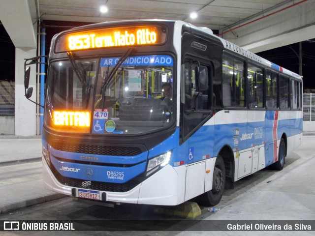 Auto Viação Jabour D86295 na cidade de Rio de Janeiro, Rio de Janeiro, Brasil, por Gabriel Oliveira da Silva. Número da foto: #13153749.