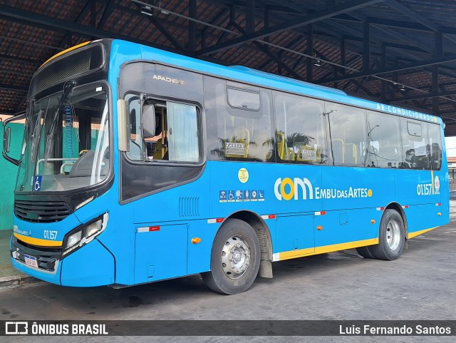 JTP Transportes - COM Embu das Artes 01.157 na cidade de Embu das Artes, São Paulo, Brasil, por Luis Fernando Santos. Número da foto: #13152391.