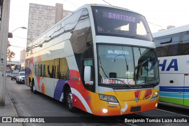 Pullman Setter CFFY25 na cidade de Estación Central, Santiago, Metropolitana de Santiago, Chile, por Benjamín Tomás Lazo Acuña. Número da foto: #13153758.
