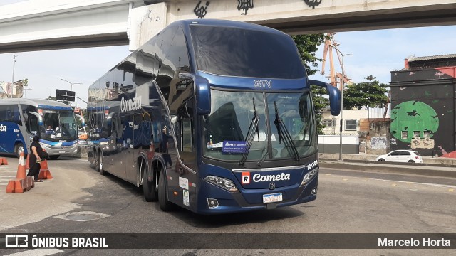 Viação Cometa 721305 na cidade de Rio de Janeiro, Rio de Janeiro, Brasil, por Marcelo Horta. Número da foto: #13153687.