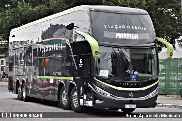 Viação Garcia 98150 na cidade de São Paulo, São Paulo, Brasil, por Bruno Aparecido Machado. Número da foto: #13153312.