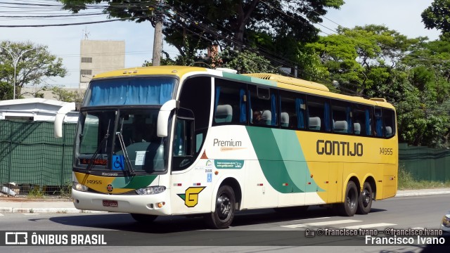 Empresa Gontijo de Transportes 14955 na cidade de São Paulo, São Paulo, Brasil, por Francisco Ivano. Número da foto: #13153953.