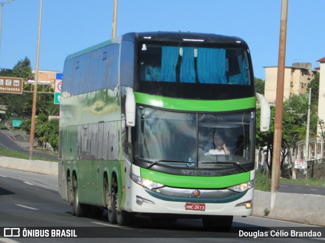 Ônibus Particulares 2673 na cidade de Belo Horizonte, Minas Gerais, Brasil, por Douglas Célio Brandao. Número da foto: #13153565.