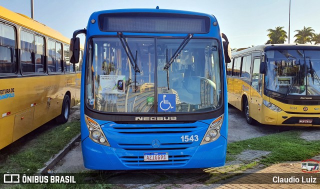 Auto Viação Imperatriz 1543 na cidade de Florianópolis, Santa Catarina, Brasil, por Claudio Luiz. Número da foto: #13152496.