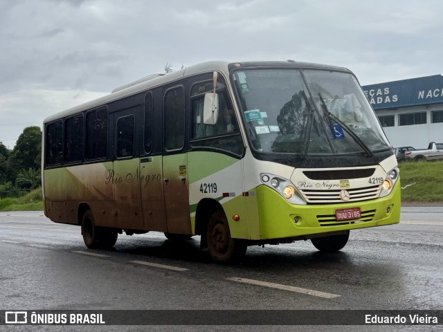 Rio Negro Fretamento e Turismo 42119 na cidade de Conselheiro Lafaiete, Minas Gerais, Brasil, por Eduardo Vieira. Número da foto: #13153883.