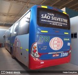 Viação São Silvestre 3768 na cidade de Campinorte, Goiás, Brasil, por Heder Gonçalves. Número da foto: #13151388.