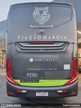 Viação Garcia 92181 na cidade de Imbaú, Paraná, Brasil, por Gabriel Guachineski. Número da foto: #13153673.