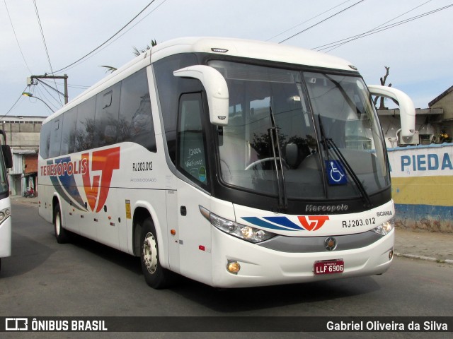 Viação Teresópolis RJ 203.012 na cidade de Magé, Rio de Janeiro, Brasil, por Gabriel Oliveira da Silva. Número da foto: #13156991.