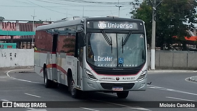 Auto Viação ABC RJ 105.057 na cidade de Niterói, Rio de Janeiro, Brasil, por Moisés Candeia. Número da foto: #13156979.
