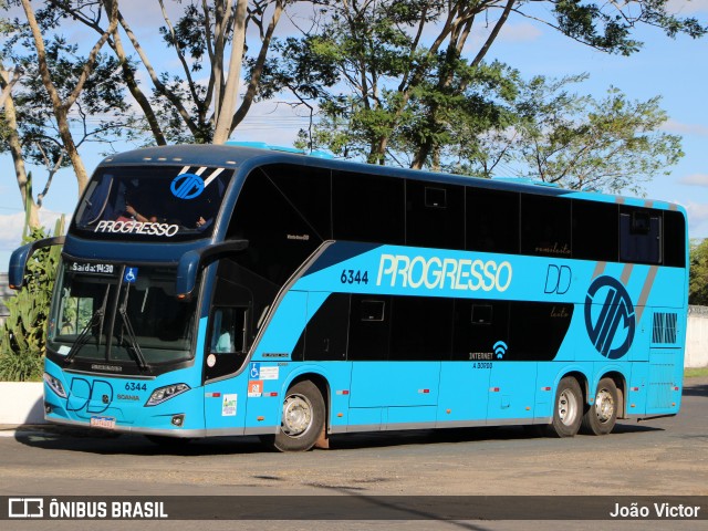 Auto Viação Progresso 6344 na cidade de Teresina, Piauí, Brasil, por João Victor. Número da foto: #13155185.