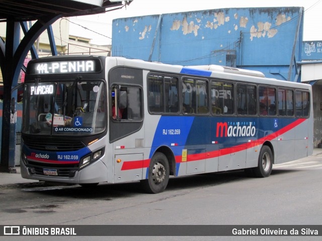 Transportes Machado RJ 162.059 na cidade de Magé, Rio de Janeiro, Brasil, por Gabriel Oliveira da Silva. Número da foto: #13157314.