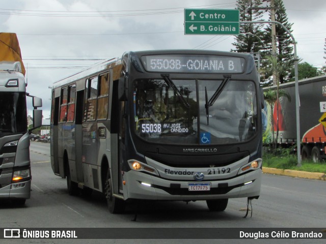 BH Leste Transportes > Nova Vista Transportes > TopBus Transportes 21192 na cidade de Belo Horizonte, Minas Gerais, Brasil, por Douglas Célio Brandao. Número da foto: #13156986.