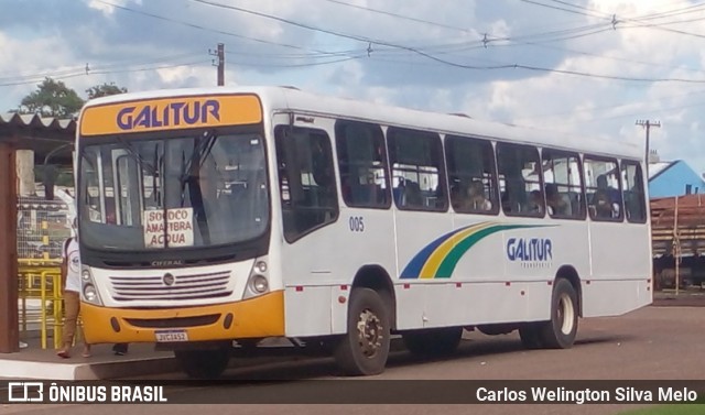 Galitur 005 na cidade de Ananindeua, Pará, Brasil, por Carlos Welington Silva Melo. Número da foto: #13156655.