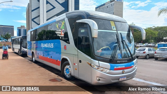 Transleles Transporte e Turismo 7050 na cidade de Brasília, Distrito Federal, Brasil, por Alex Ramos Ribeiro. Número da foto: #13156760.