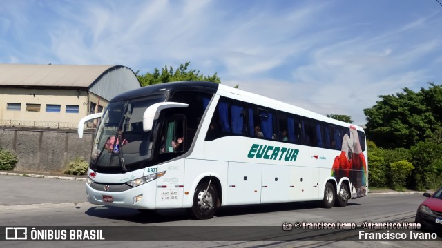 Eucatur - Empresa União Cascavel de Transportes e Turismo 4927 na cidade de São Paulo, São Paulo, Brasil, por Francisco Ivano. Número da foto: #13156966.