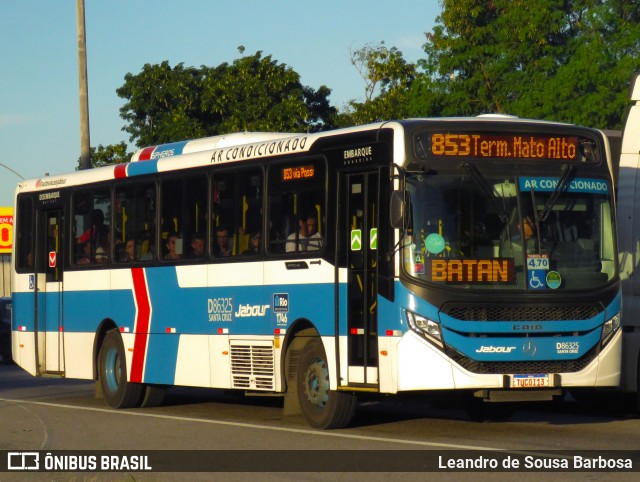 Auto Viação Jabour D86325 na cidade de Rio de Janeiro, Rio de Janeiro, Brasil, por Leandro de Sousa Barbosa. Número da foto: #13156946.