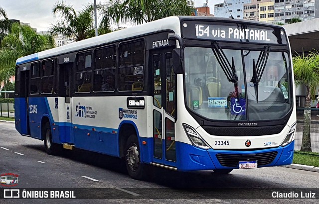 Emflotur - Empresa Florianópolis de Transportes Coletivos 23345 na cidade de Florianópolis, Santa Catarina, Brasil, por Claudio Luiz. Número da foto: #13154819.