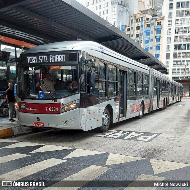 Viação Gatusa Transportes Urbanos 7 6334 na cidade de São Paulo, São Paulo, Brasil, por Michel Nowacki. Número da foto: #13156721.