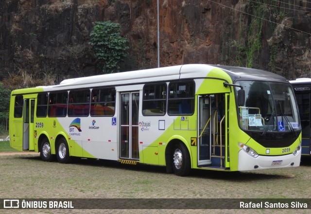 Itajaí Transportes Coletivos 2059 na cidade de Campinas, São Paulo, Brasil, por Rafael Santos Silva. Número da foto: #13154227.