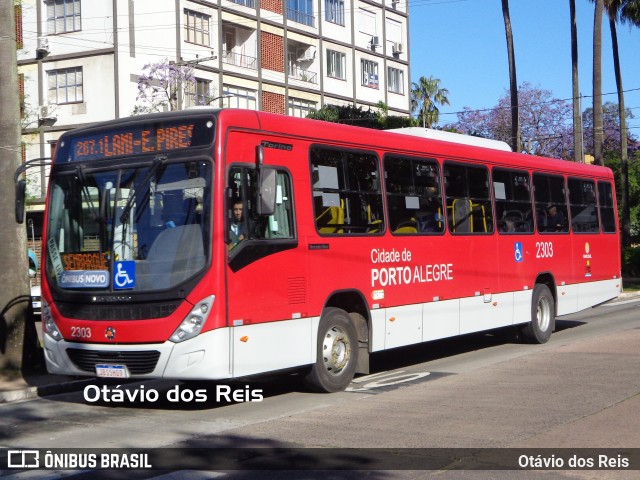 Viação Belém Novo 2303 na cidade de Porto Alegre, Rio Grande do Sul, Brasil, por Otávio dos Reis . Número da foto: #13156962.