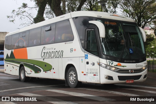 Viação Graciosa 19 na cidade de Curitiba, Paraná, Brasil, por RM Busologia. Número da foto: #13156914.