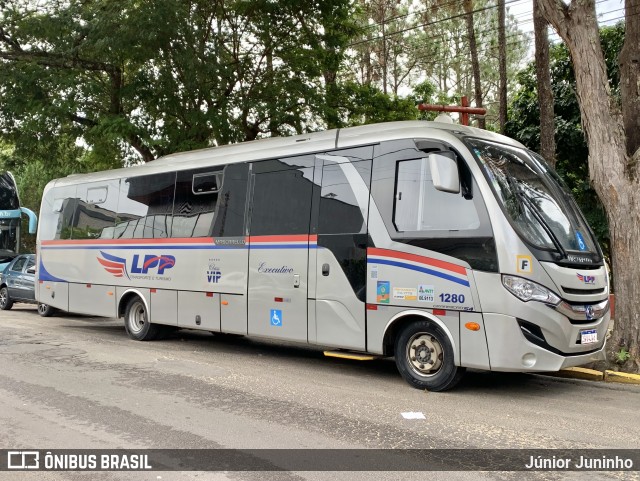 LPP Transporte e Turismo 1280 na cidade de Garça, São Paulo, Brasil, por Júnior Juninho. Número da foto: #13155012.