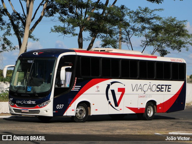 Viação Sete 037 na cidade de Teresina, Piauí, Brasil, por João Victor. Número da foto: #13154853.