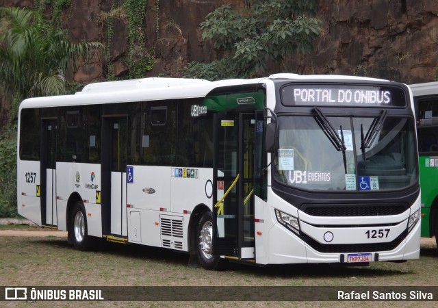 VB Transportes e Turismo 1257 na cidade de Campinas, São Paulo, Brasil, por Rafael Santos Silva. Número da foto: #13154230.