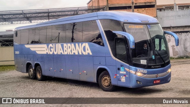 Viação Águia Branca 32820 na cidade de Teixeira de Freitas, Bahia, Brasil, por Davi Novais. Número da foto: #13155708.