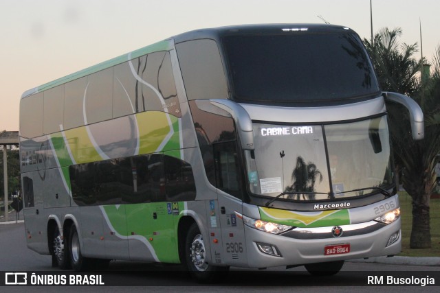 Brasil Sul Linhas Rodoviárias 2906 na cidade de Florianópolis, Santa Catarina, Brasil, por RM Busologia. Número da foto: #13156906.