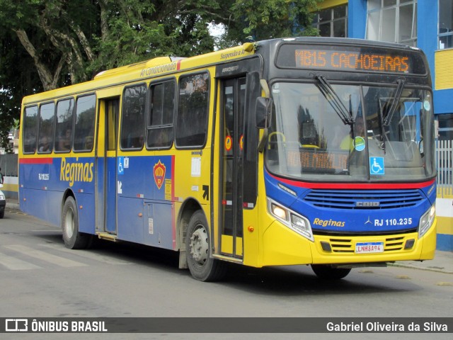 Auto Viação Reginas RJ 110.235 na cidade de Magé, Rio de Janeiro, Brasil, por Gabriel Oliveira da Silva. Número da foto: #13156995.
