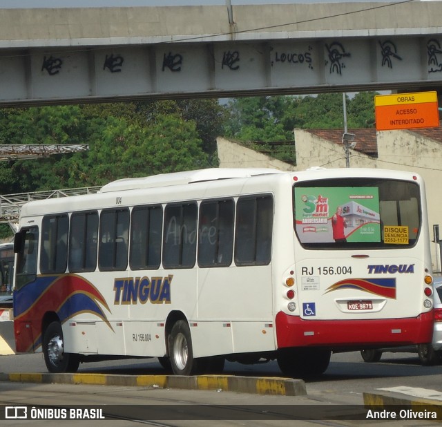 Transportadora Tinguá RJ 156.004 na cidade de Rio de Janeiro, Rio de Janeiro, Brasil, por Andre Oliveira. Número da foto: #13156931.