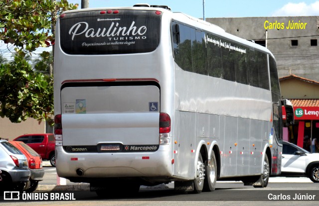 Paulinho Viagens e Turismo 3B00 na cidade de Trindade, Goiás, Brasil, por Carlos Júnior. Número da foto: #13155796.