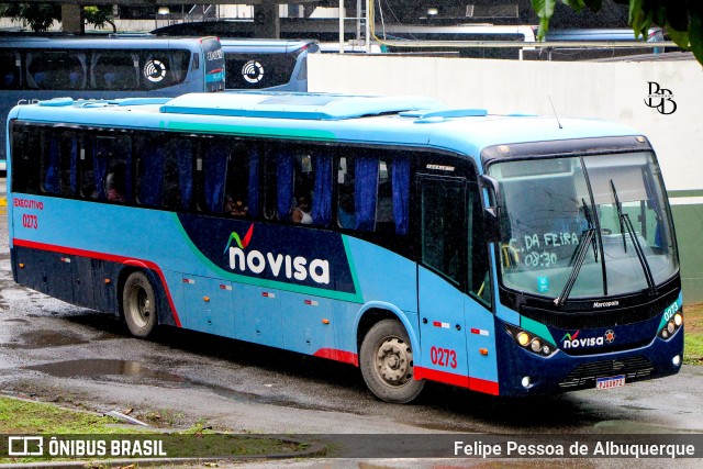 Novisa Transportes Rodoviários e Serviços 0273 na cidade de Salvador, Bahia, Brasil, por Felipe Pessoa de Albuquerque. Número da foto: #13154911.