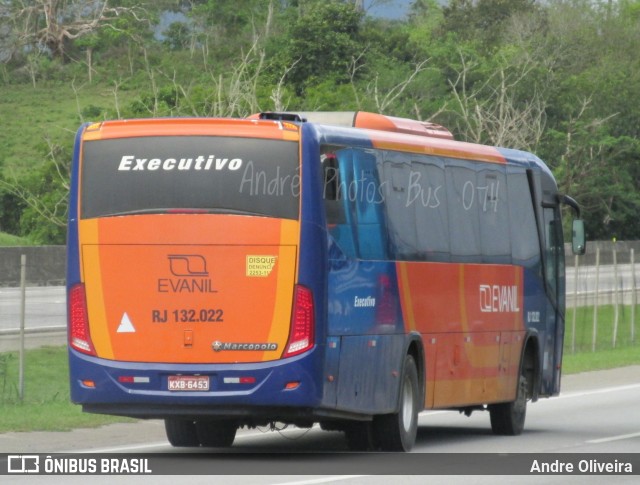 Evanil Transportes e Turismo RJ 132.022 na cidade de Tanguá, Rio de Janeiro, Brasil, por Andre Oliveira. Número da foto: #13156915.