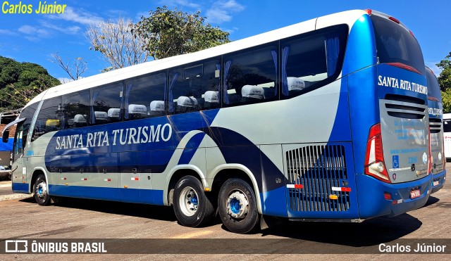 VSR - Viação Santa Rita 23080 na cidade de Trindade, Goiás, Brasil, por Carlos Júnior. Número da foto: #13156491.