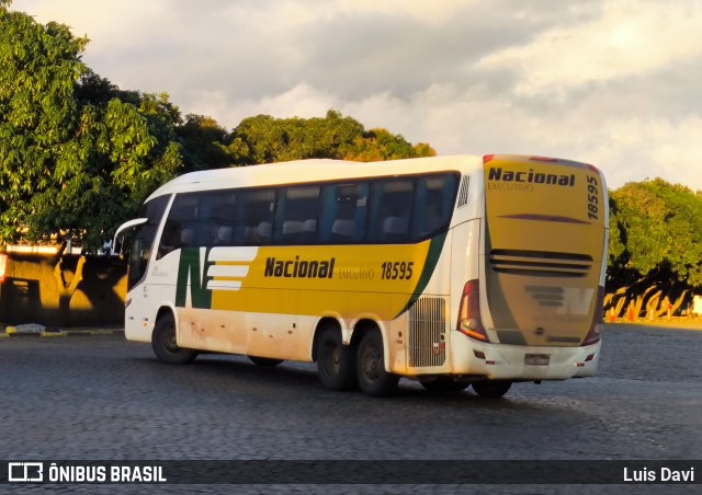 Viação Nacional 18595 na cidade de Vitória da Conquista, Bahia, Brasil, por Luis Davi. Número da foto: #13154658.