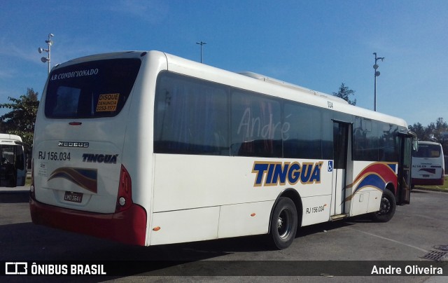 Transportadora Tinguá RJ 156.034 na cidade de Rio de Janeiro, Rio de Janeiro, Brasil, por Andre Oliveira. Número da foto: #13156944.