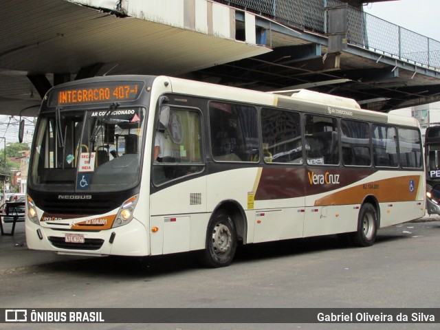 Auto Ônibus Vera Cruz RJ 104.001 na cidade de Magé, Rio de Janeiro, Brasil, por Gabriel Oliveira da Silva. Número da foto: #13157223.