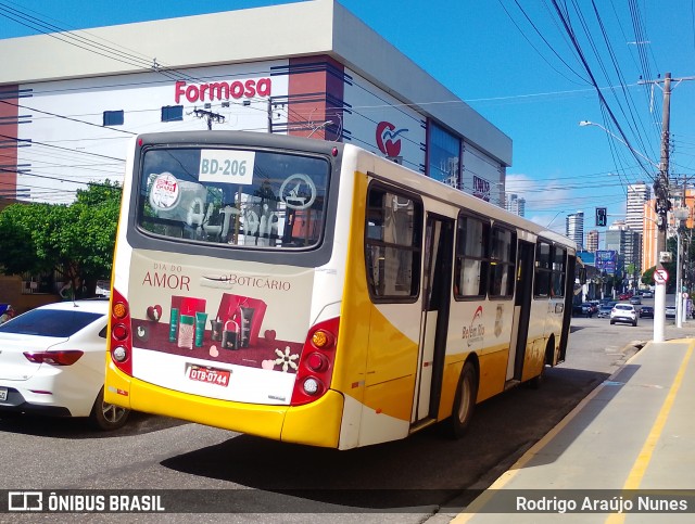 Belém Rio Transportes BD-206 na cidade de Belém, Pará, Brasil, por Rodrigo Araújo Nunes. Número da foto: #13156735.